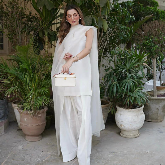 Zehra Malik In White Whisper Of Luxury