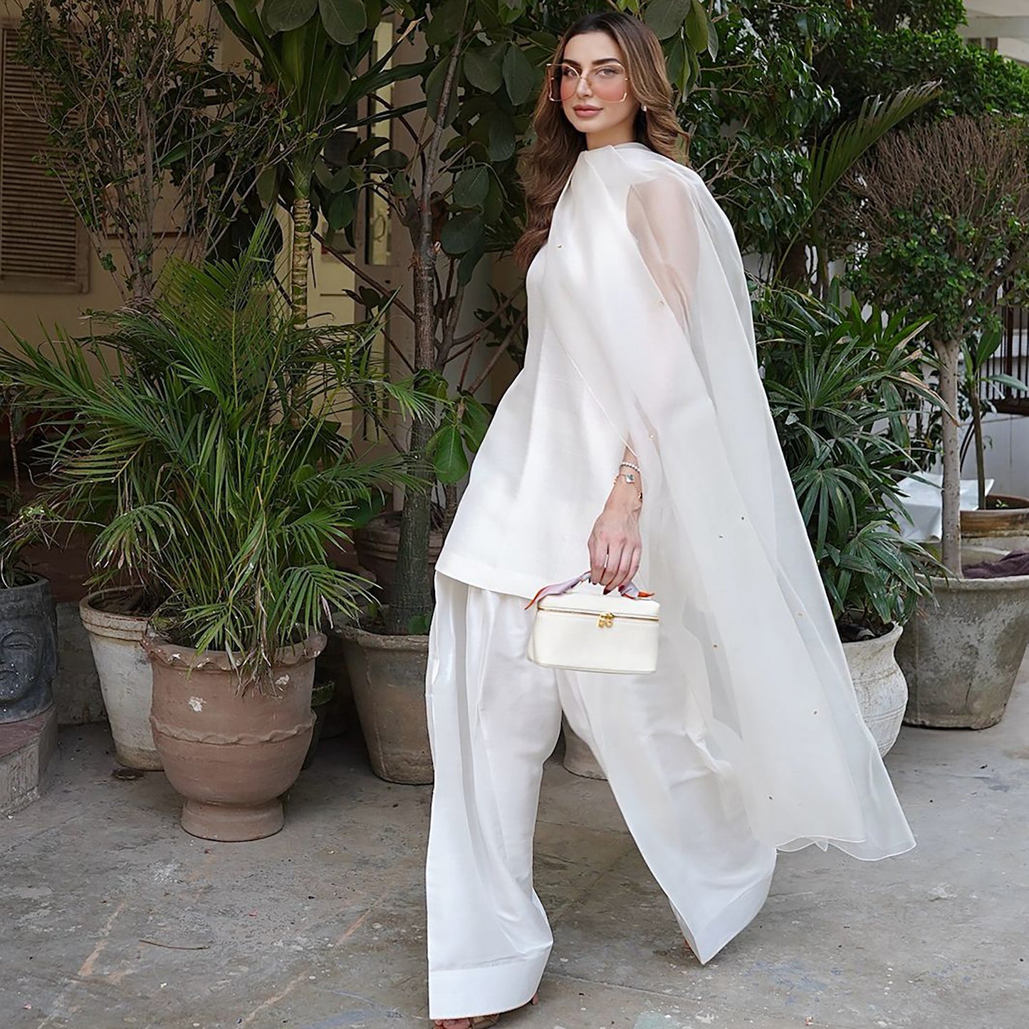 Zehra Malik In White Whisper Of Luxury