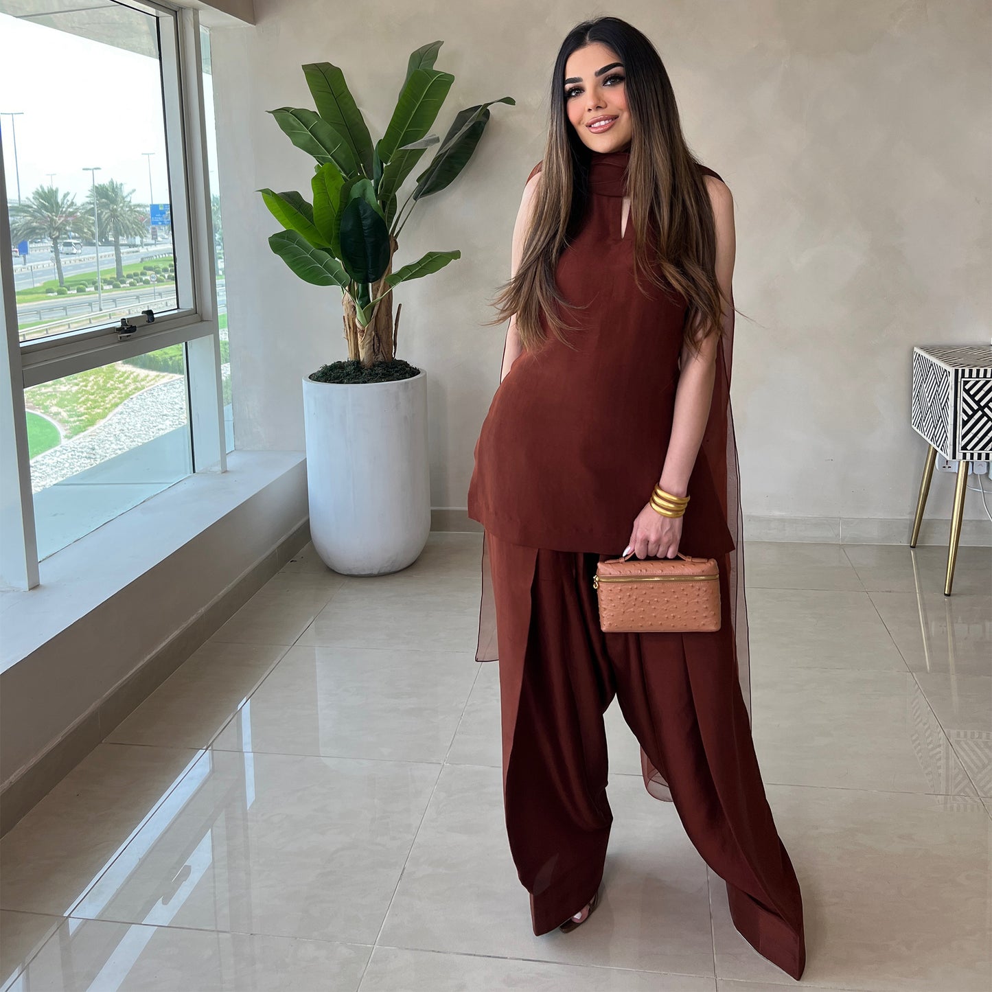 Kiran Farooq Brown Beauty