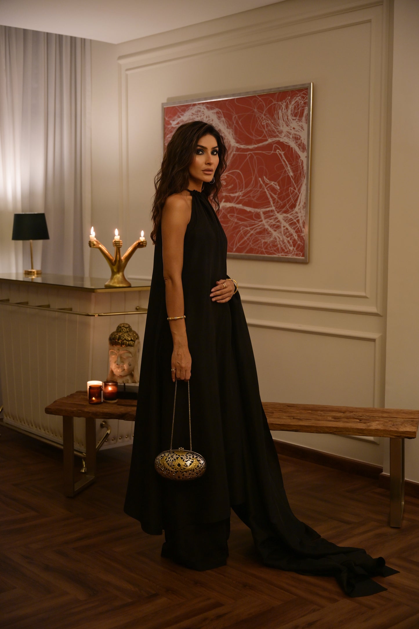 Kiran Malik in black, She is the Poetry of Style.