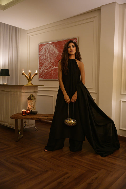 Kiran Malik in black, She is the Poetry of Style.