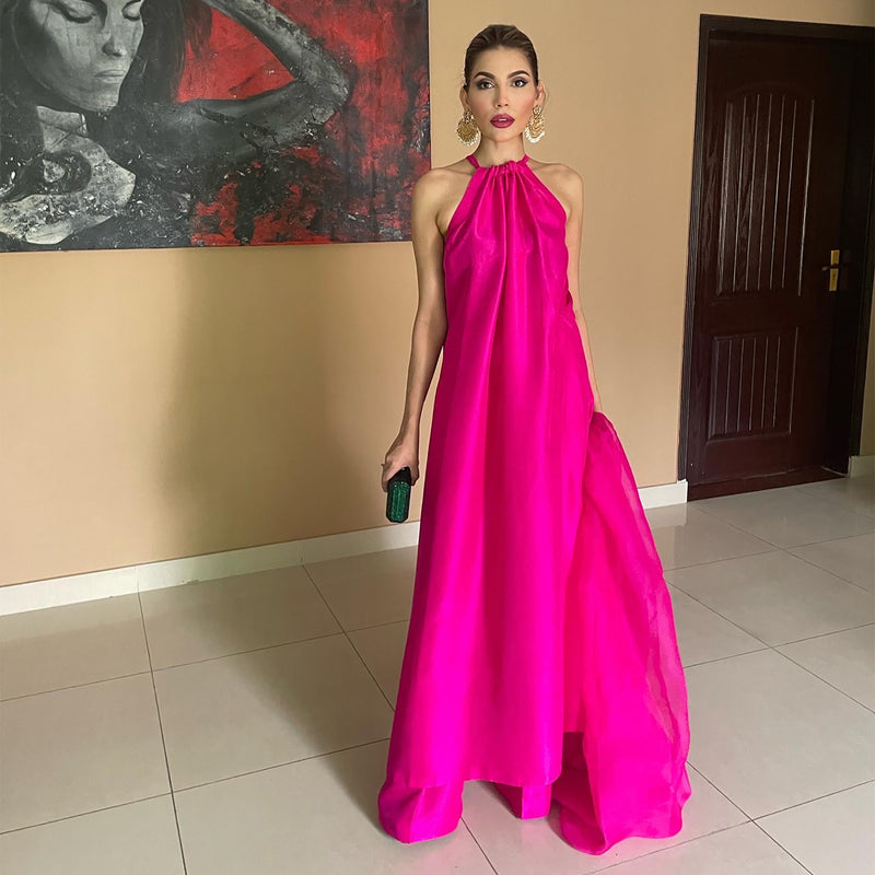 Halter Fusia Pink Amna Babar