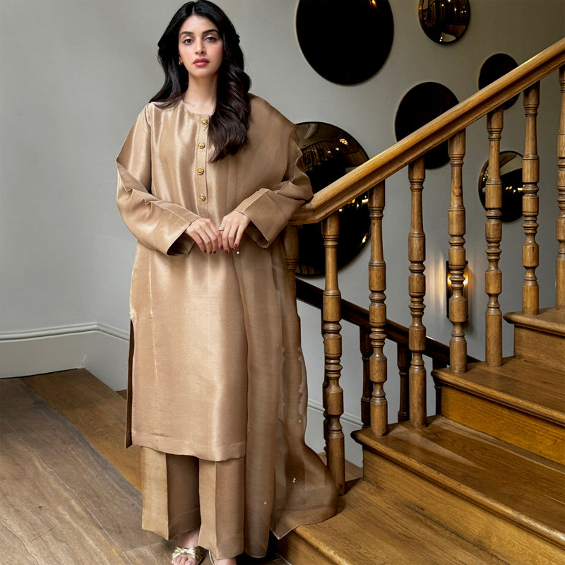 Golden Hues And Graceful Moves Anmol Baloch