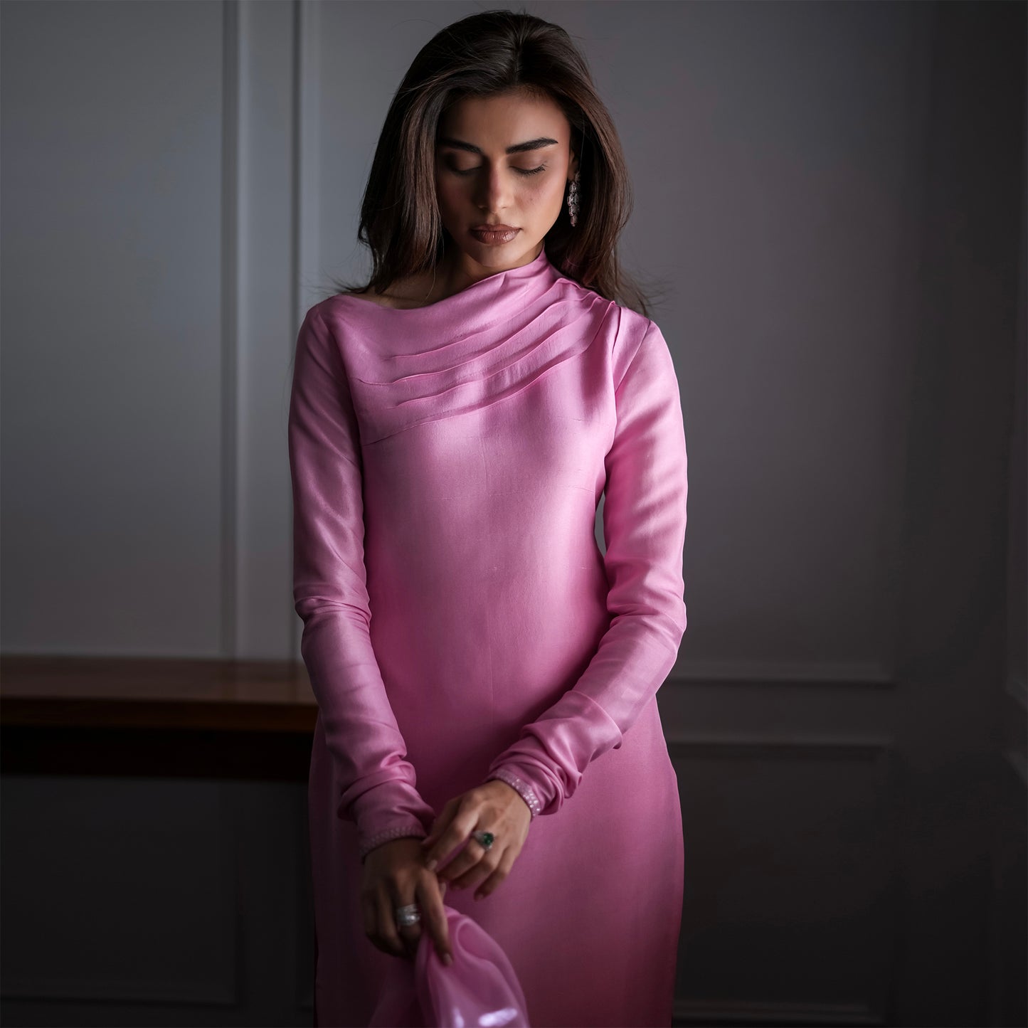 Sadaf Kanwal Powder Pink Moment