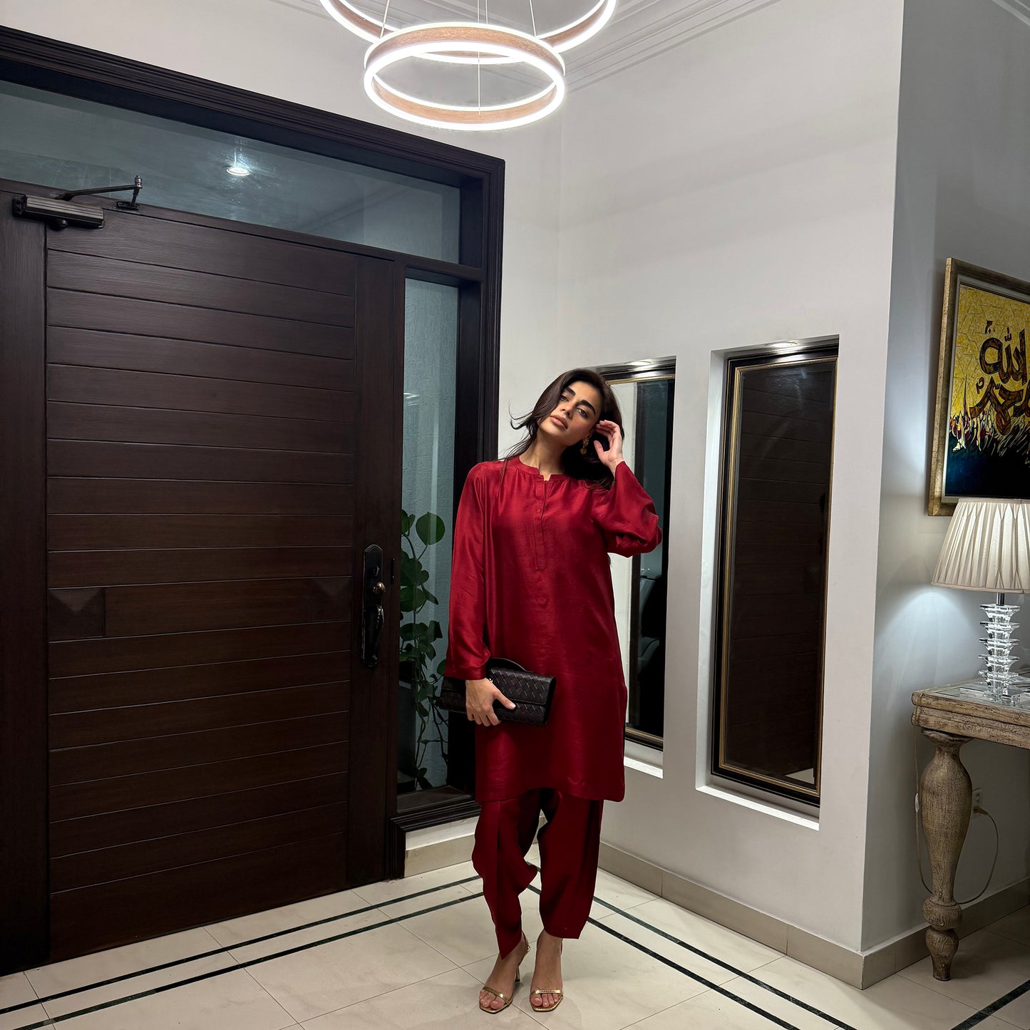 Sadaf Kanwal Draped In Depth