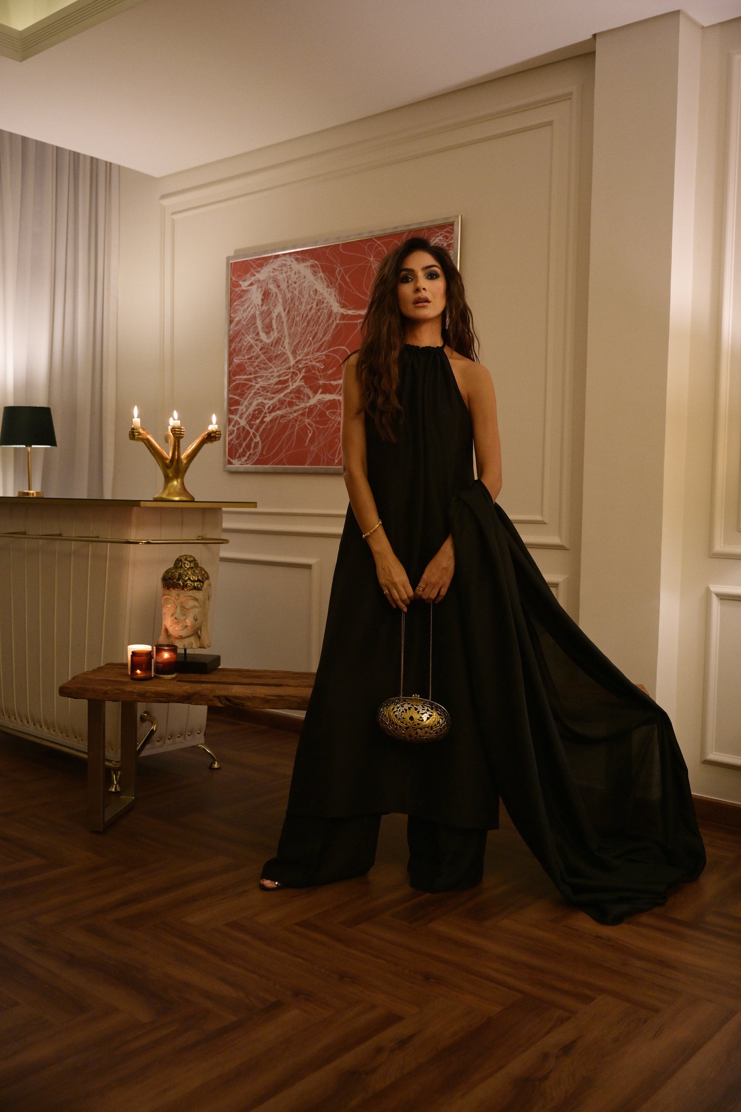 Kiran Malik in black, She is the Poetry of Style.